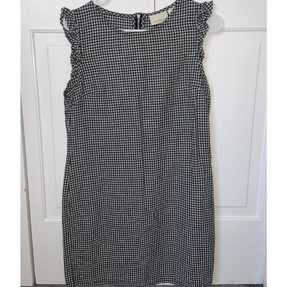 Gingham Shift Dress